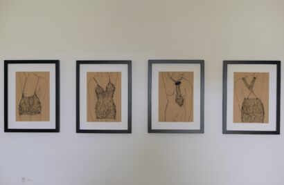 Women in art - a Paint Artowrk by Denise Ackermann
